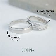 Cincin Emas Putih Couple