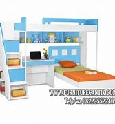 Tempat Tidur Anak Set Meja Belajar